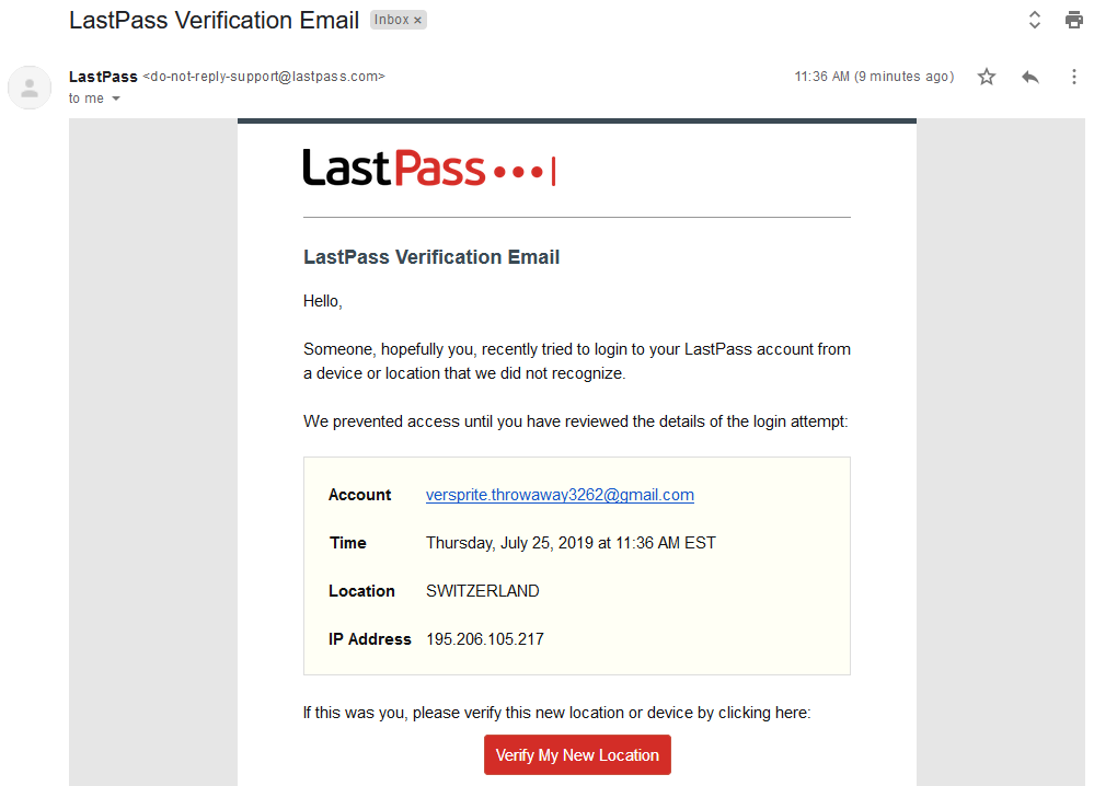 Lastpass-check-email-grant-access