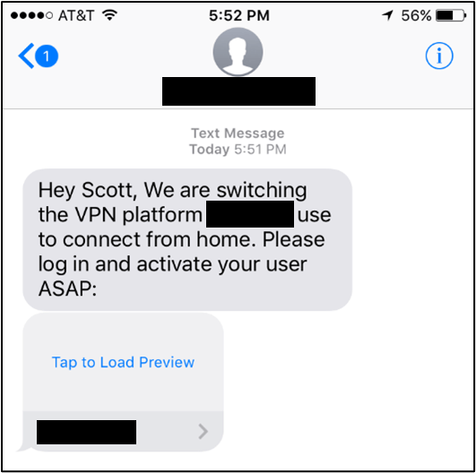 Cyber Security Red Teams use SMS Phishing to Tap into Company Employee Access VerSprite Cybersecurity