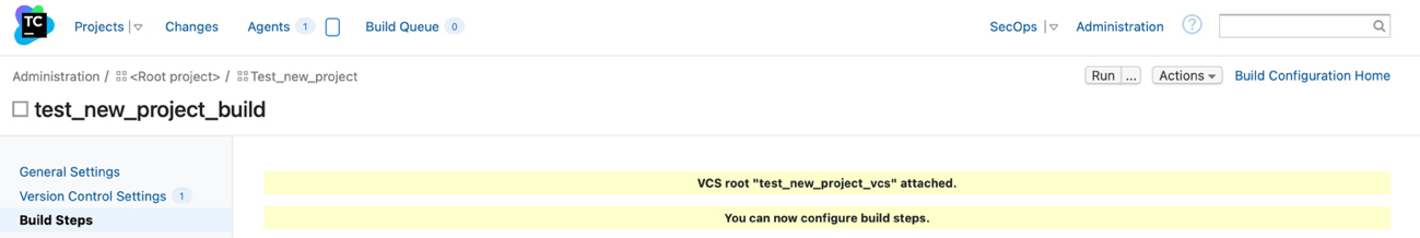 configure VCS roots in SonarQube TeamCity | Versprite Cyber Security DevOps