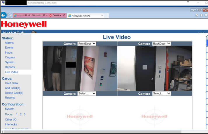 Gaining Access to Internal Security Cameras in a Business | VerSprite Red Team Security