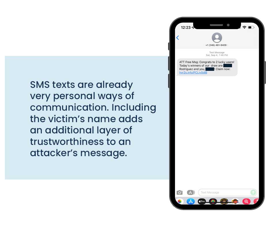 Smishing Text Examples | VerSprite Smishing and Vishing Security Awareness