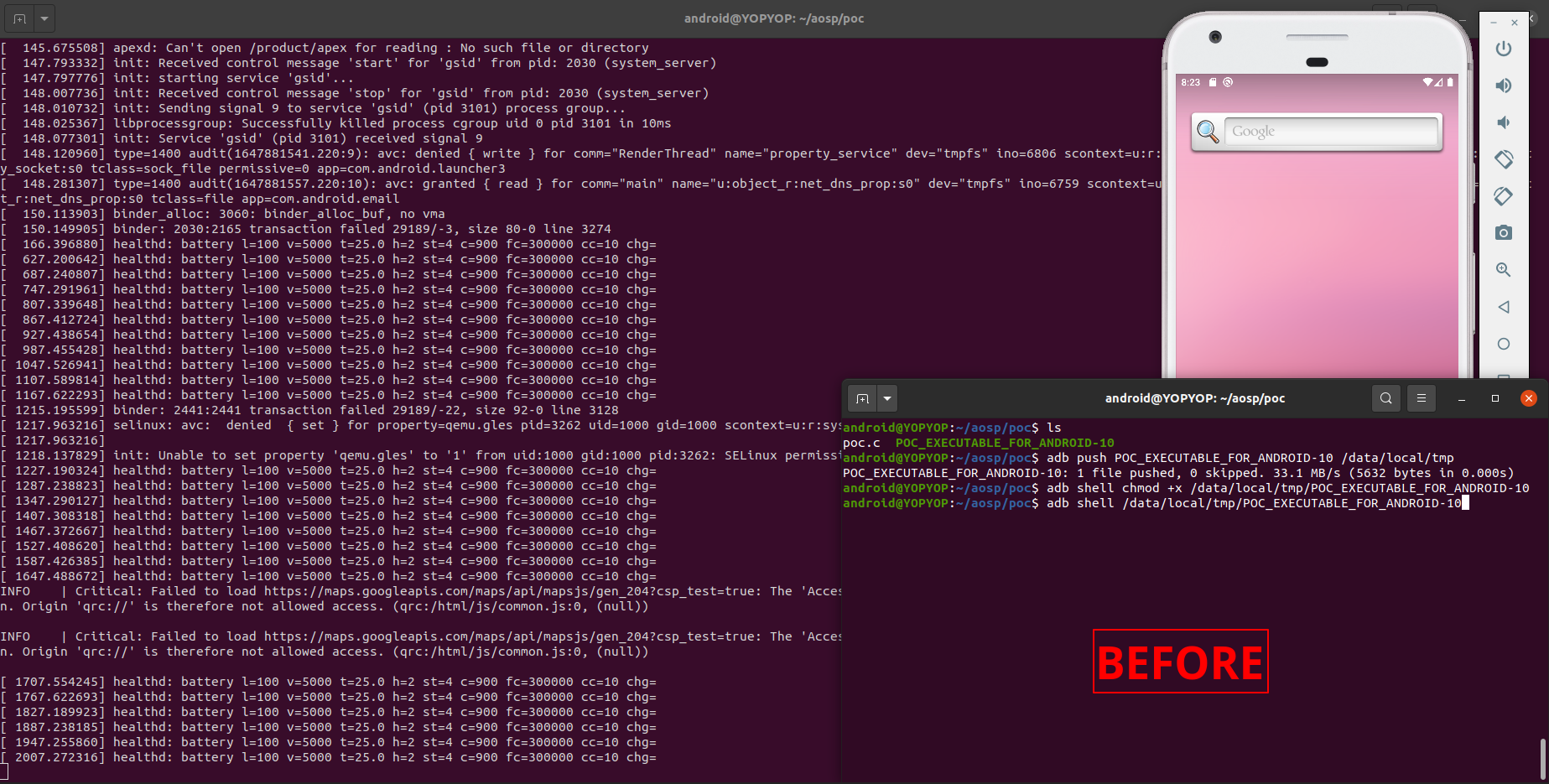 Android Vulnerability