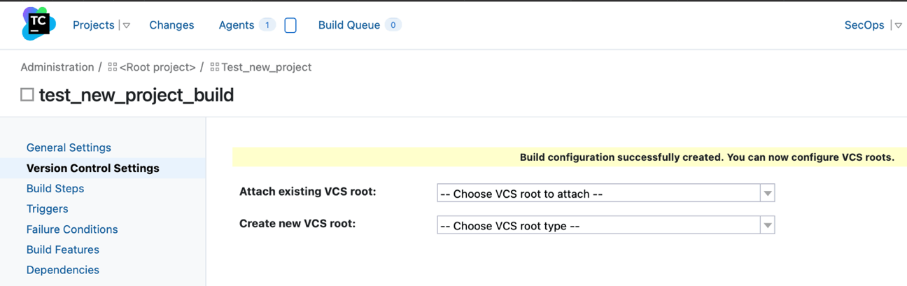 Configure the vcs roots in SonarQube | Versprite Cyber Security DevOps