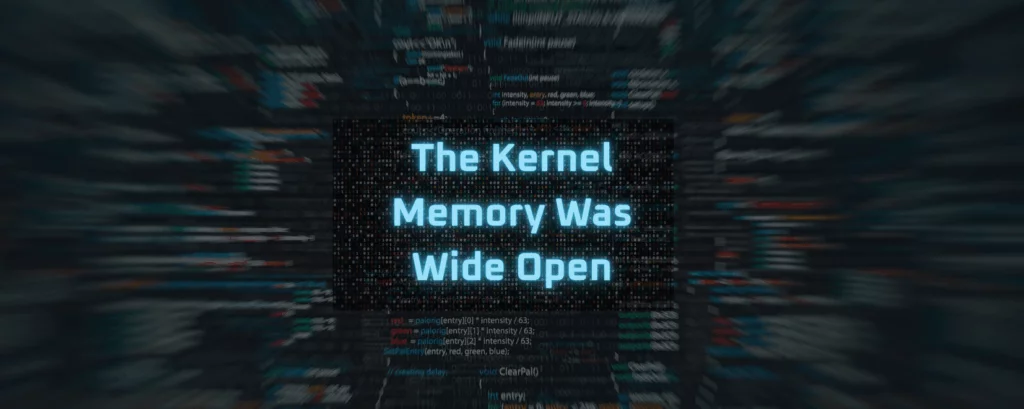 The Shell Was Restricted, but the Kernel Memory Was Wide Open
