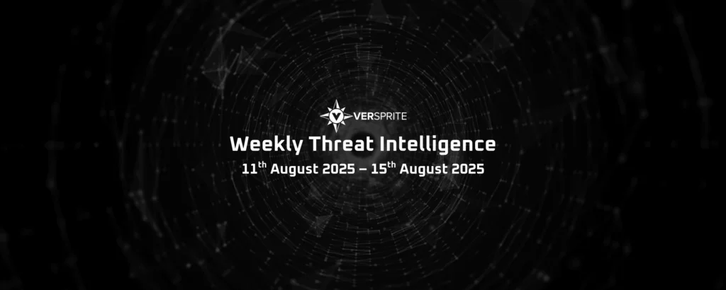 VerSprite Weekly Threat Intelligence #27