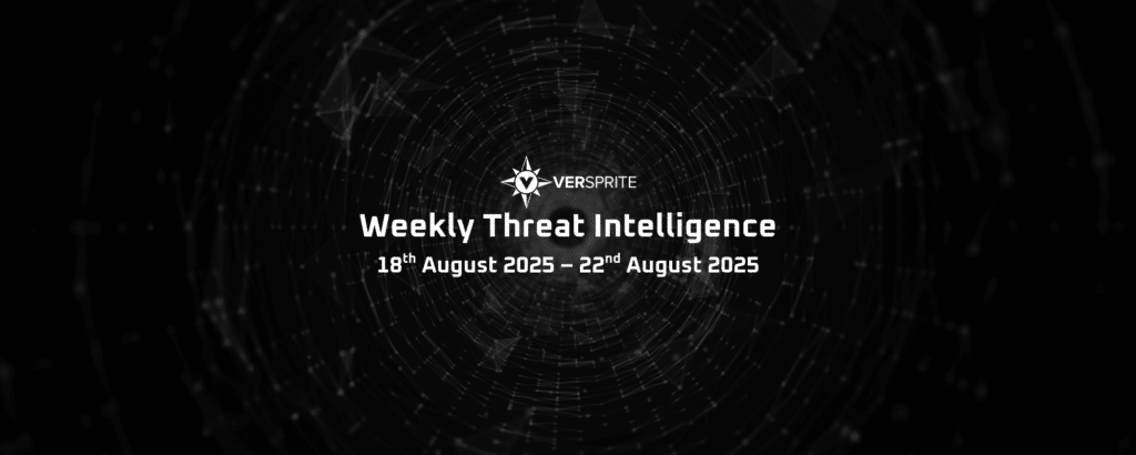 VerSprite Weekly Threat Intelligence #28