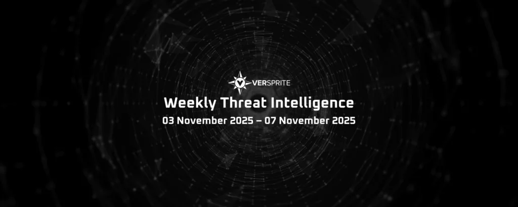 VerSprite Weekly Threat Intelligence #39