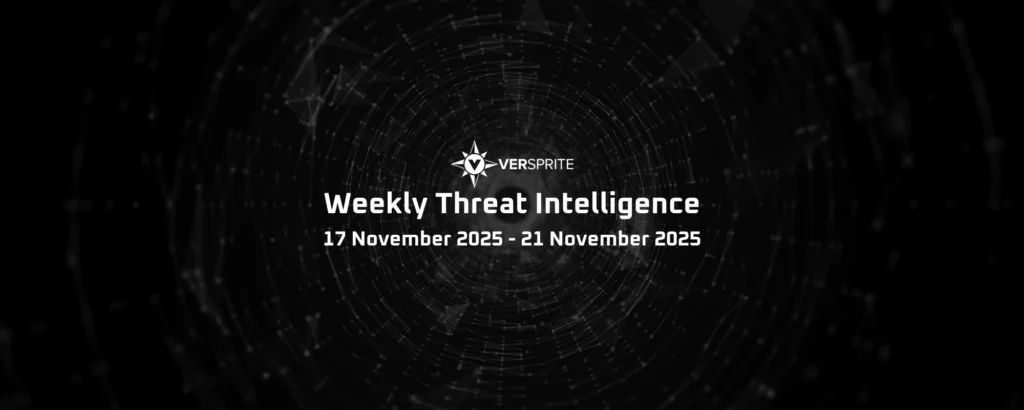 VerSprite Weekly Threat Intelligence #41