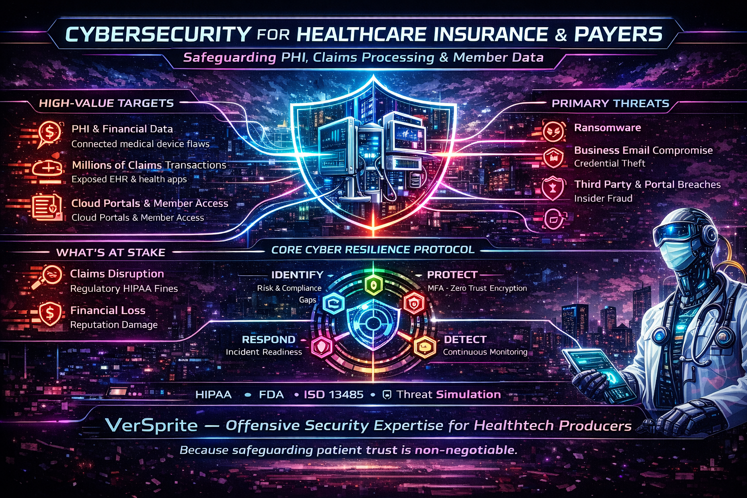 Cybersecurity for Healthcare Payers