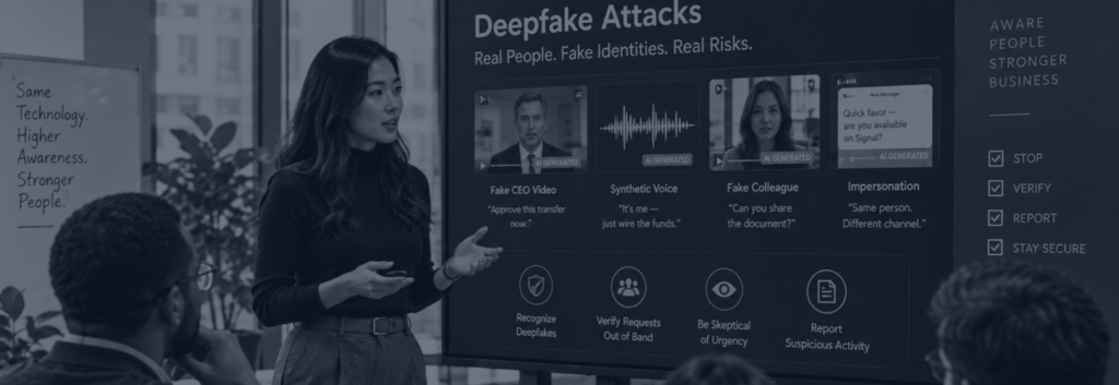 Deepfake Attacks: Why Phishing Training Isn't Enough